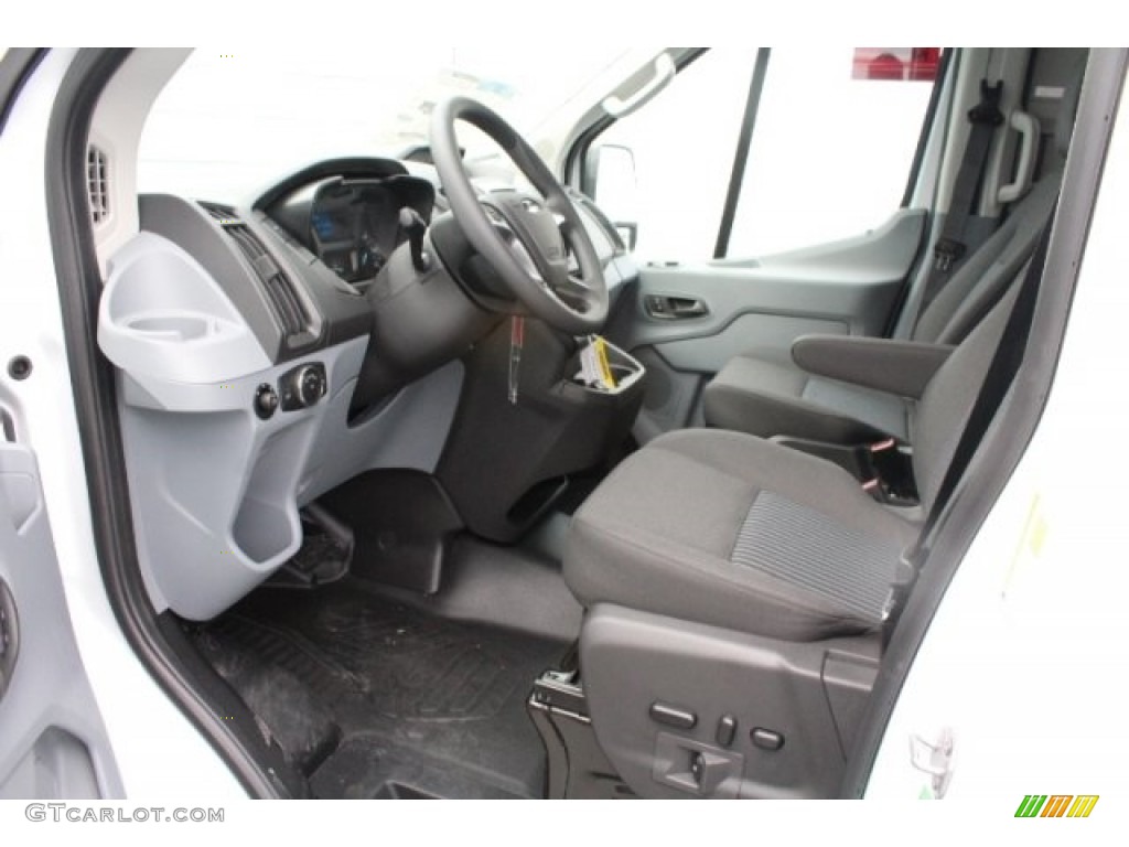 2019 Transit Passenger Wagon XLT 350 MR Long - Oxford White / Charcoal black photo #14