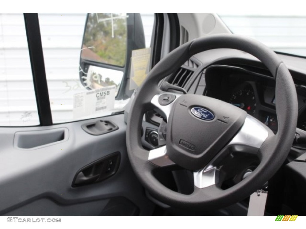 2019 Transit Passenger Wagon XLT 350 MR Long - Oxford White / Charcoal black photo #28