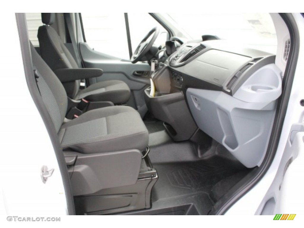 2019 Transit Passenger Wagon XLT 350 MR Long - Oxford White / Charcoal black photo #31