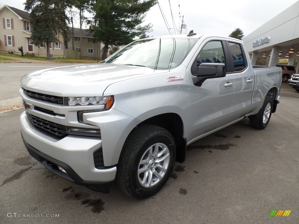 2019 Silverado 1500 RST Double Cab 4WD - Silver Ice Metallic / Jet Black photo #1