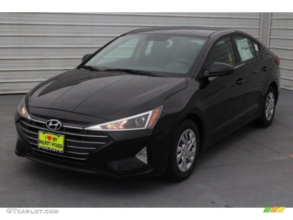 2019 Elantra SE - Phantom Black / Black photo #3