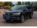 2019 Majestic Black Pearl Acura MDX Advance  photo #3