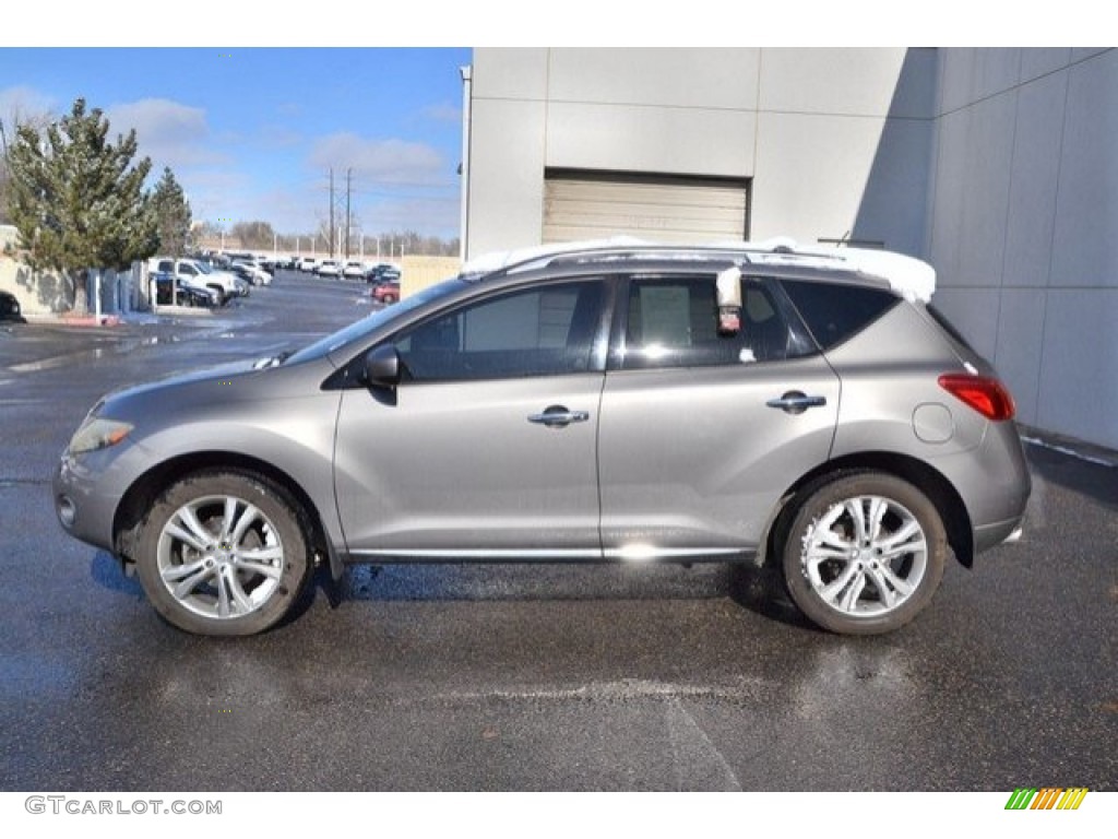 2009 Murano LE AWD - Platinum Graphite Metallic / Black photo #3