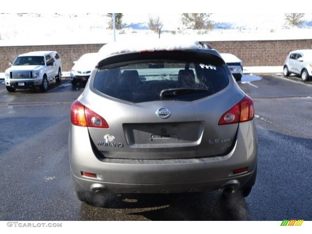 2009 Murano LE AWD - Platinum Graphite Metallic / Black photo #5