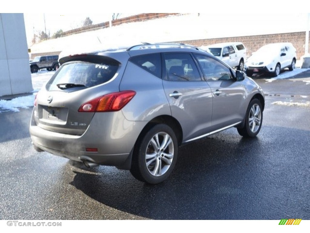 2009 Murano LE AWD - Platinum Graphite Metallic / Black photo #6