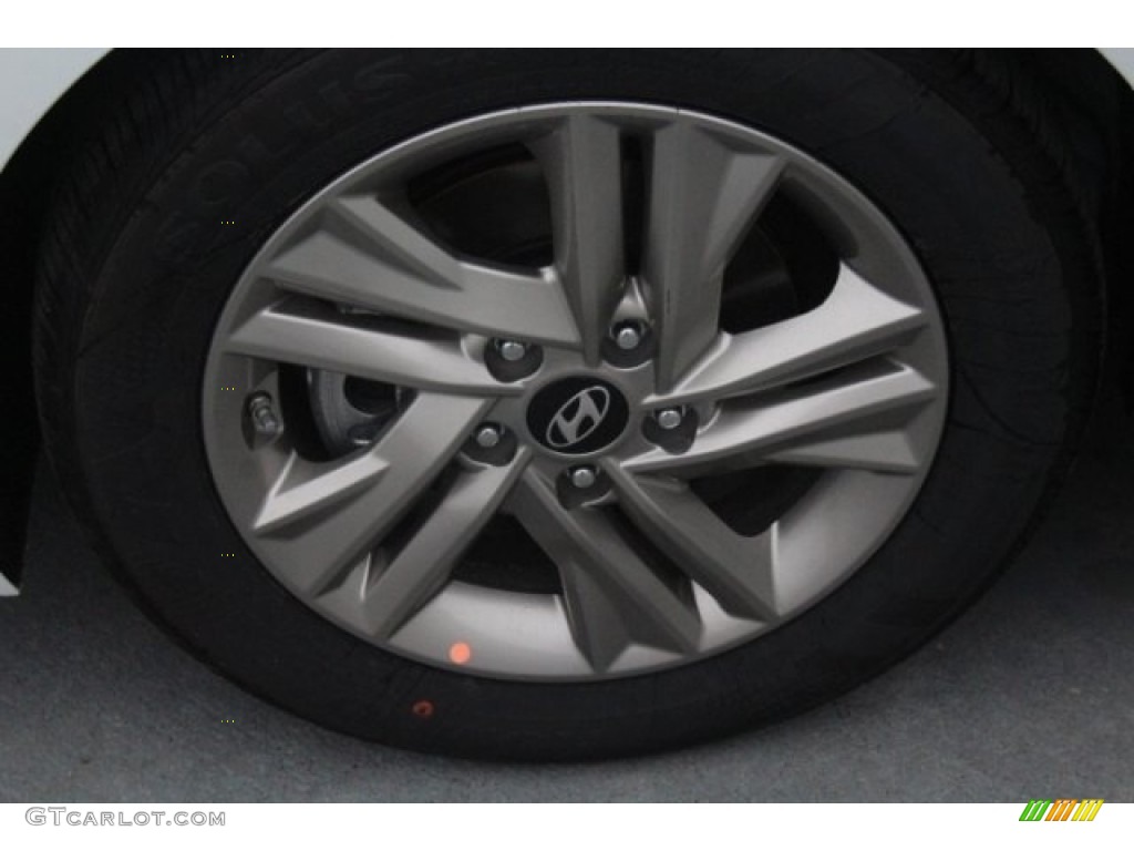 2019 Elantra SEL - Quartz White Pearl / Black photo #5