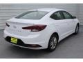 2019 Quartz White Pearl Hyundai Elantra SEL  photo #9