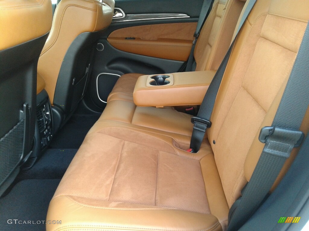 Black/Sepia Interior 2018 Jeep Grand Cherokee Trackhawk 4x4 Photo #130403747
