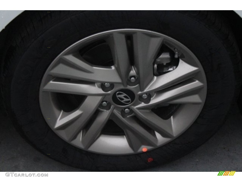 2019 Elantra SEL - Quartz White Pearl / Black photo #11