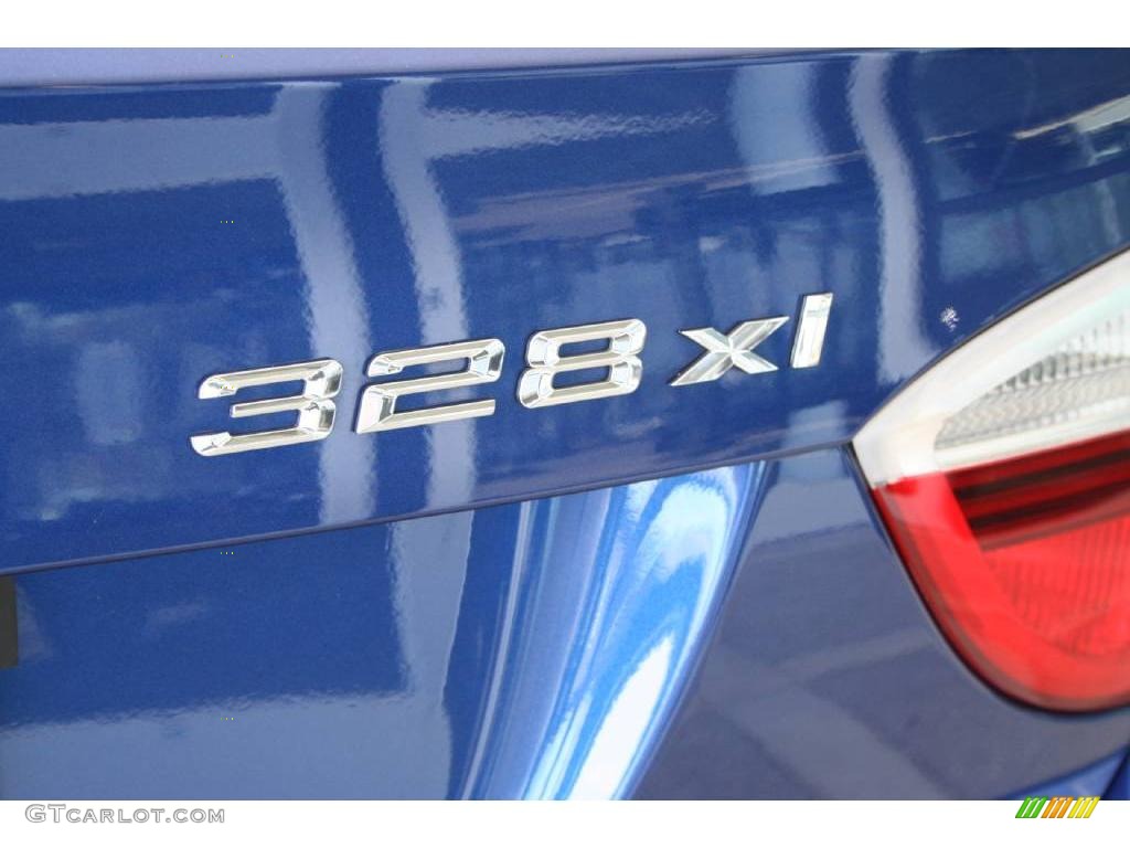 2007 3 Series 328xi Wagon - Montego Blue Metallic / Grey photo #9