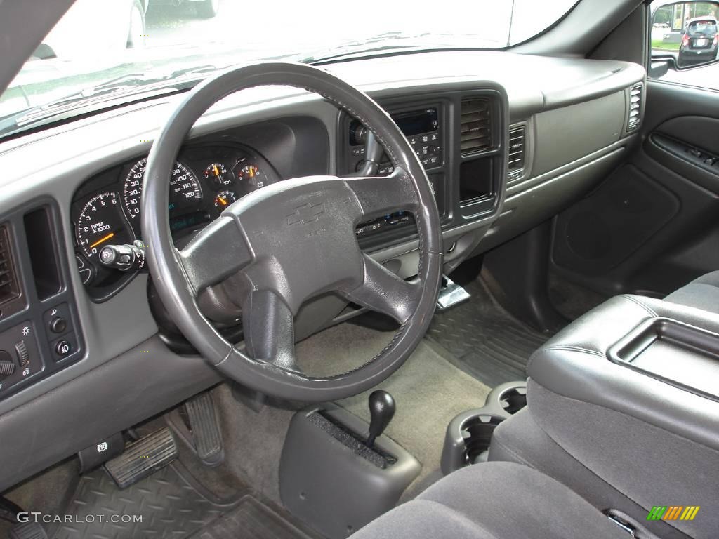 2005 Silverado 1500 LS Extended Cab 4x4 - Dark Green Metallic / Dark Charcoal photo #9