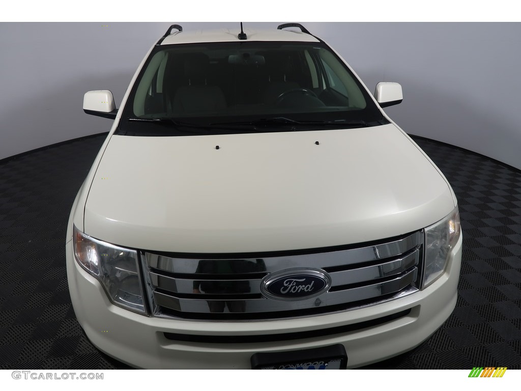 2008 Edge SEL - White Sand Tri-Coat Metallic / Charcoal photo #5