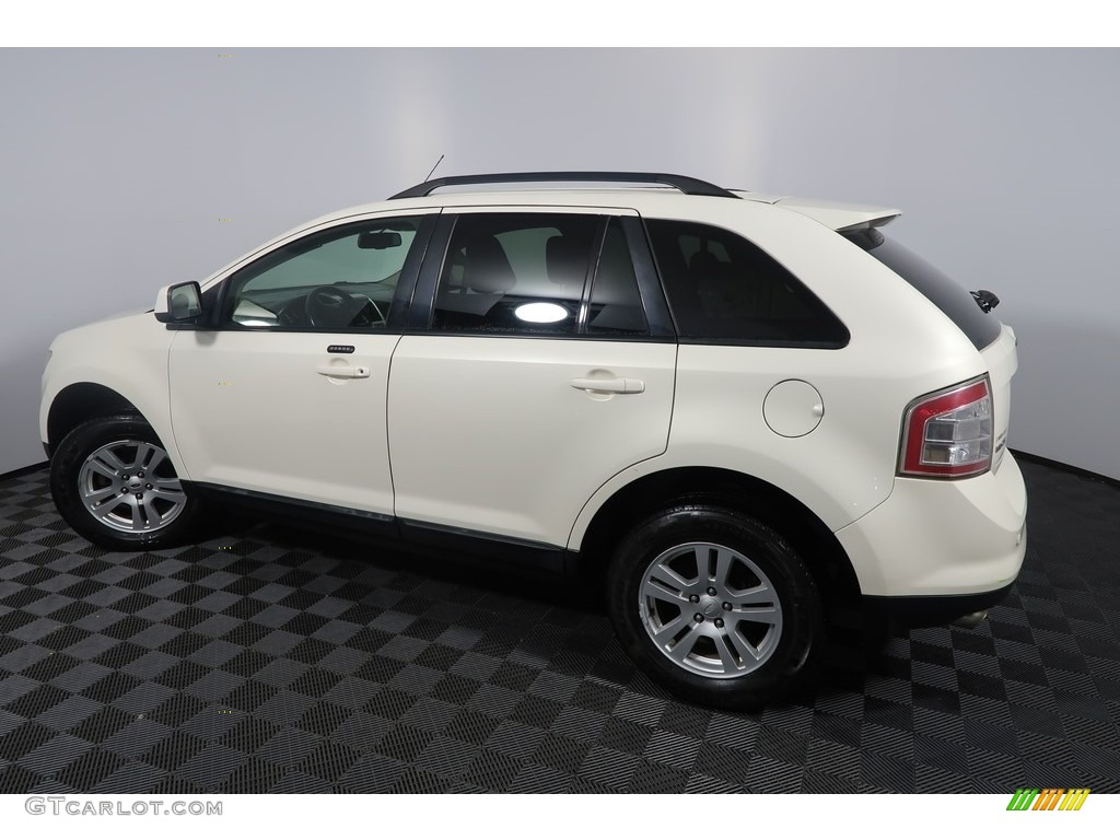 2008 Edge SEL - White Sand Tri-Coat Metallic / Charcoal photo #8