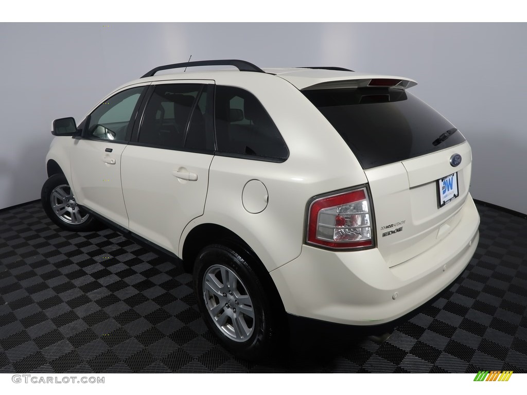 2008 Edge SEL - White Sand Tri-Coat Metallic / Charcoal photo #9