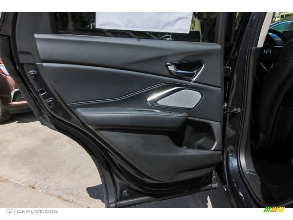 2019 Acura RDX Advance AWD Ebony Door Panel Photo #130406783