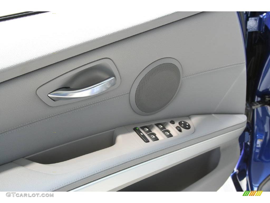2007 3 Series 328xi Wagon - Montego Blue Metallic / Grey photo #11