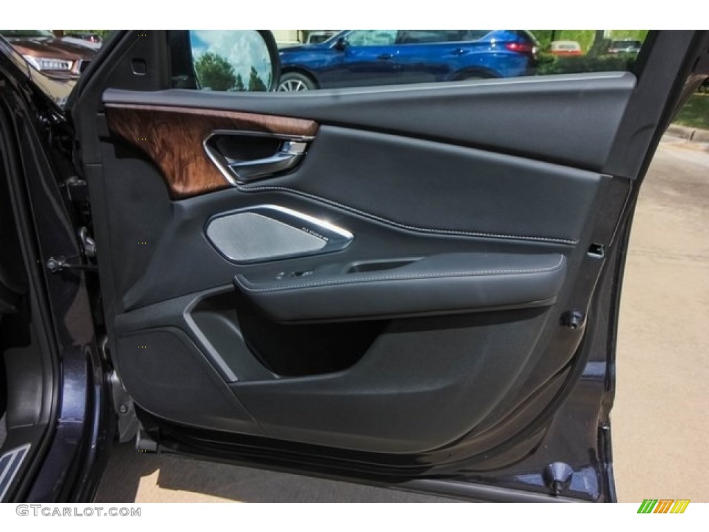 2019 Acura RDX Advance AWD Ebony Door Panel Photo #130406868