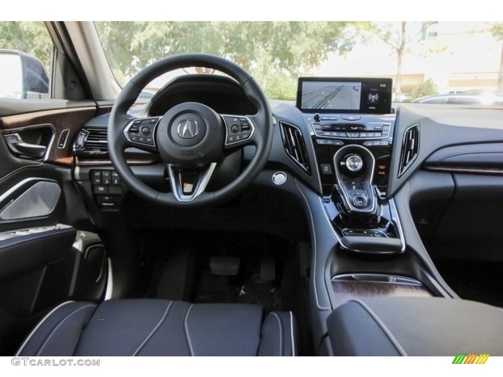 2019 Acura RDX Advance AWD Ebony Dashboard Photo #130406912