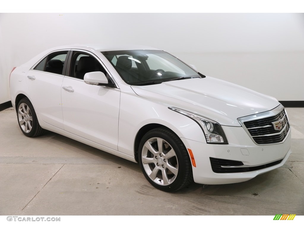2015 ATS 2.0T Luxury AWD Sedan - Crystal White Tricoat / Jet Black/Jet Black photo #1