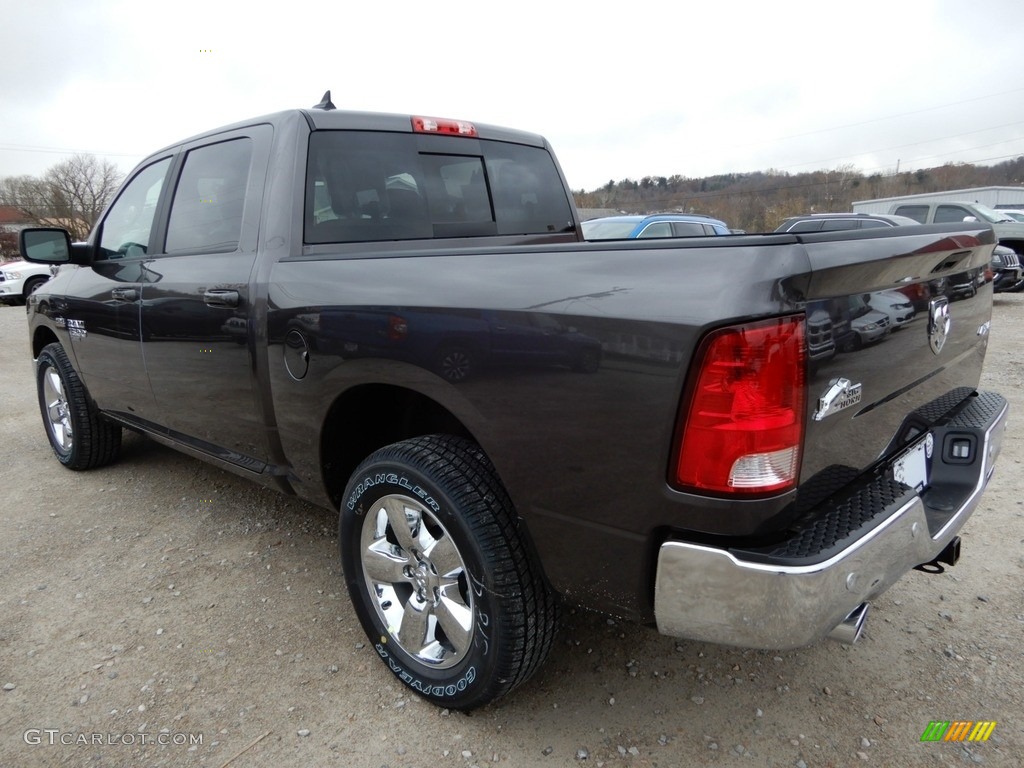 2019 1500 Classic Big Horn Crew Cab 4x4 - Granite Crystal Metallic / Black/Diesel Gray photo #3