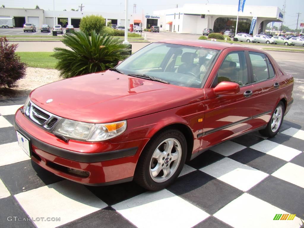 1999 Cayenne Red Metallic Saab 95 SE 2.3T Sedan 13015031 GTCarLot