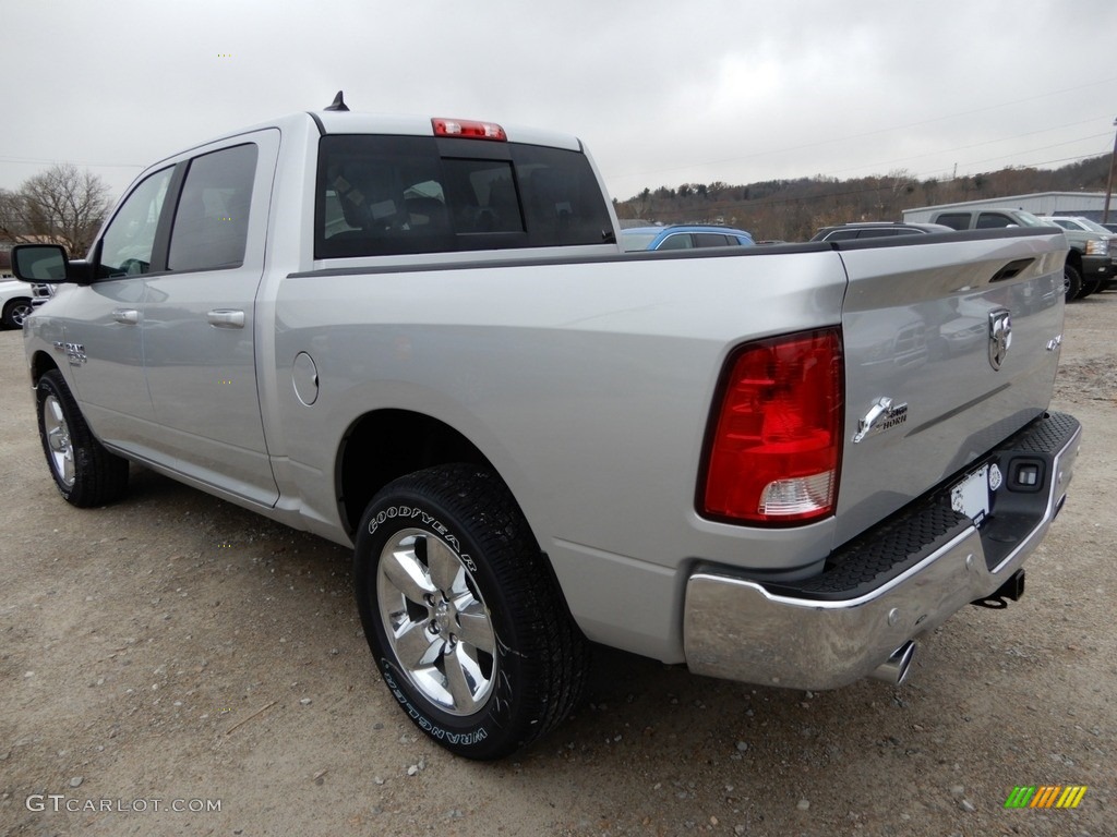 2019 1500 Classic Big Horn Crew Cab 4x4 - Bright Silver Metallic / Black/Diesel Gray photo #3