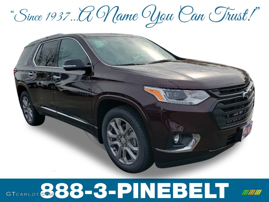 2019 Traverse Premier AWD - Black Current Metallic / Jet Black photo #1