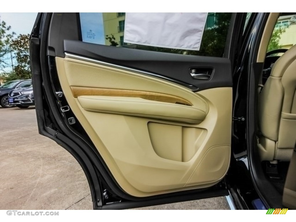 2019 Acura MDX Technology SH-AWD Parchment Door Panel Photo #130415576