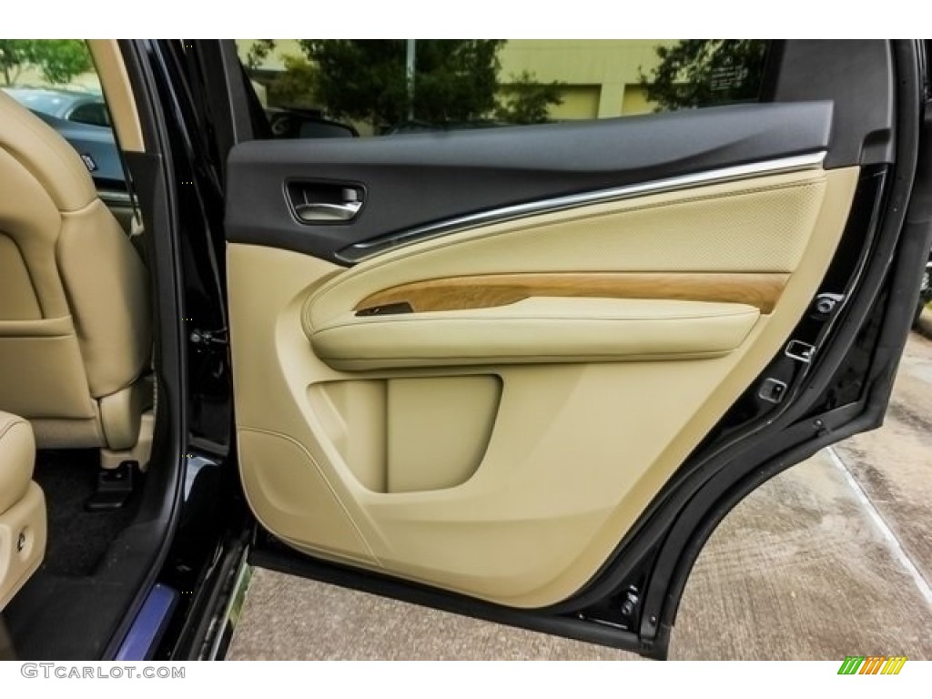 2019 Acura MDX Technology SH-AWD Parchment Door Panel Photo #130415591
