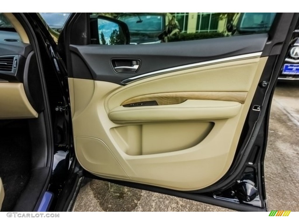 2019 Acura MDX Technology SH-AWD Parchment Door Panel Photo #130415597