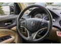 Parchment 2019 Acura MDX Technology SH-AWD Steering Wheel