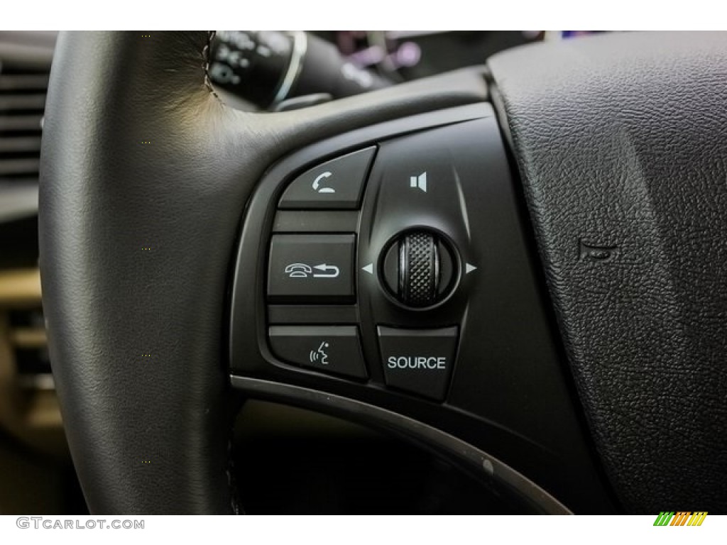 2019 Acura MDX Technology SH-AWD Parchment Steering Wheel Photo #130415636