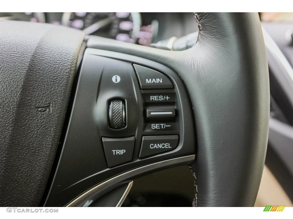 2019 Acura MDX Technology SH-AWD Parchment Steering Wheel Photo #130415639