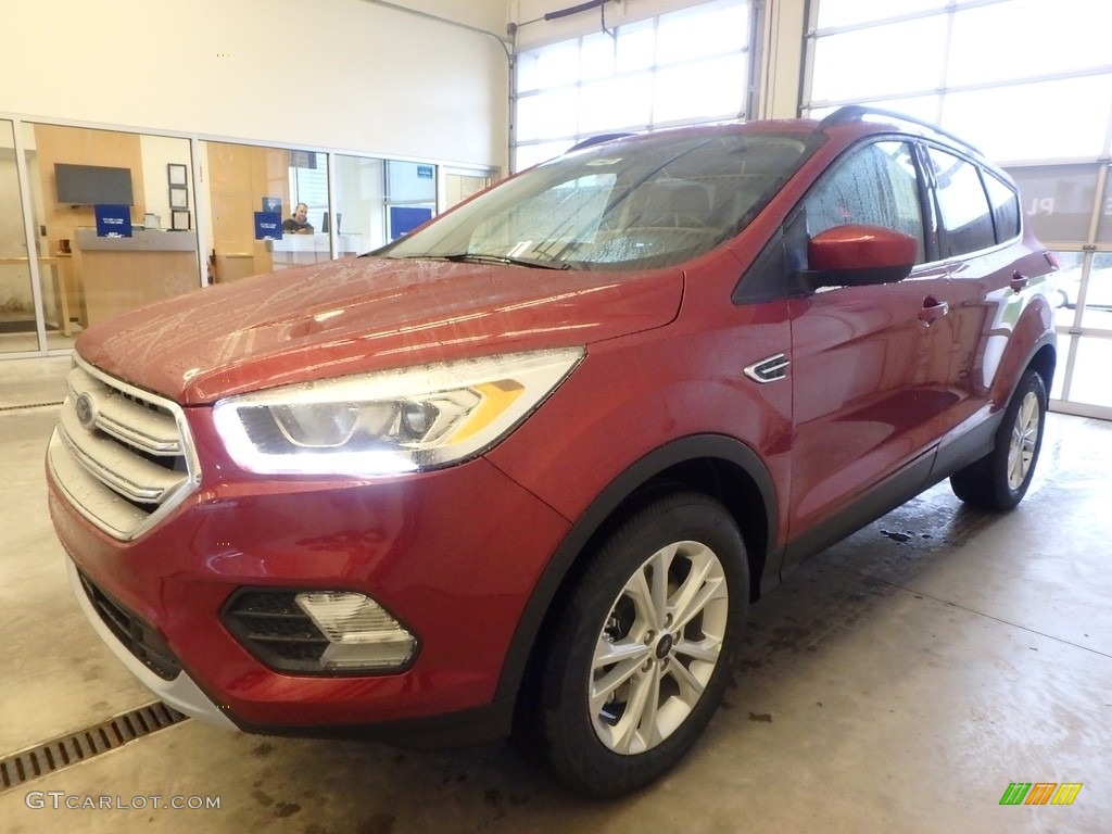 2019 Escape SEL 4WD - Ruby Red / Chromite Gray/Charcoal Black photo #4