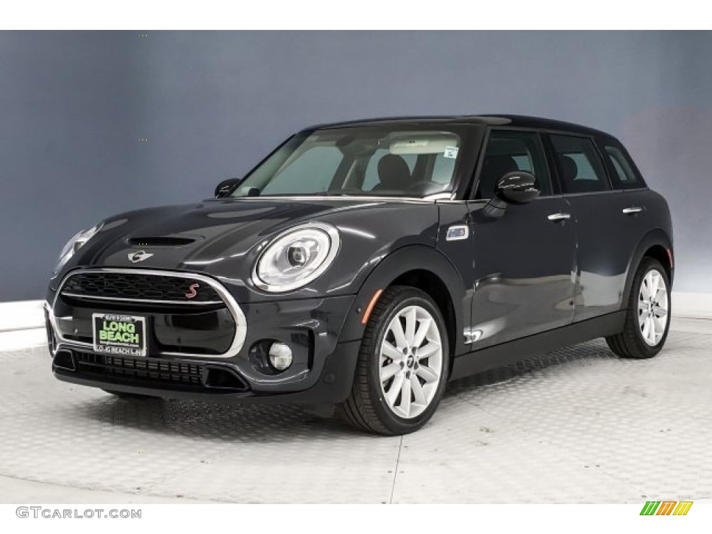 2018 Clubman Cooper S - Thunder Grey Metallic / Cross Punch/Pure Burgundy photo #12