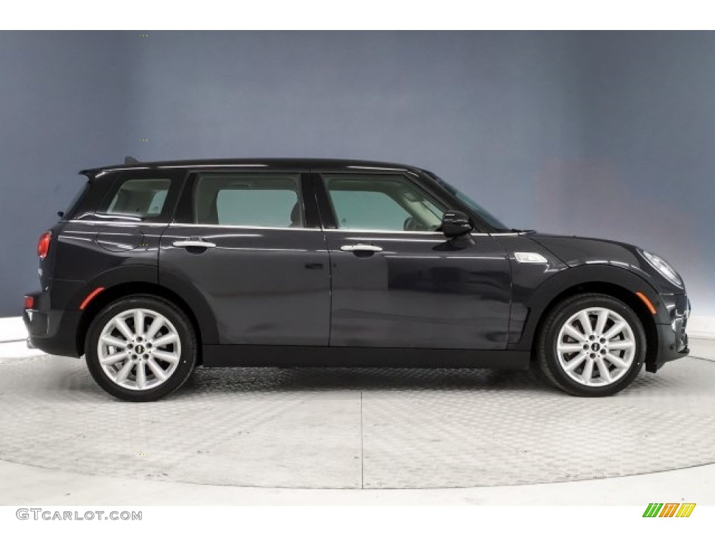 2018 Clubman Cooper S - Thunder Grey Metallic / Cross Punch/Pure Burgundy photo #19
