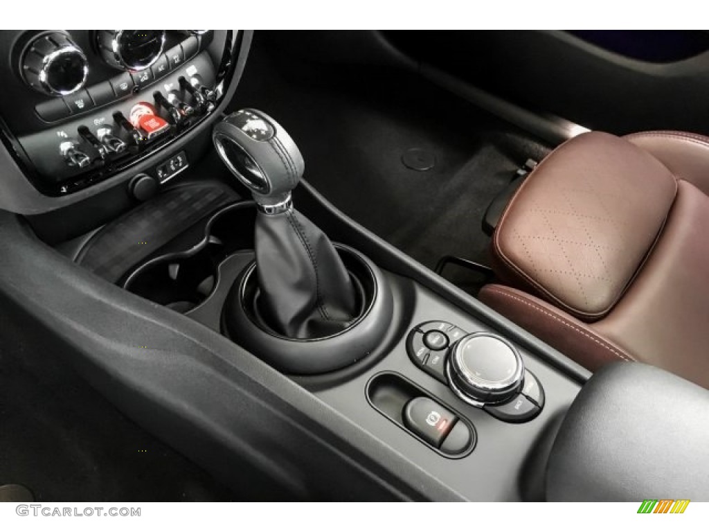 2018 Clubman Cooper S - Thunder Grey Metallic / Cross Punch/Pure Burgundy photo #21