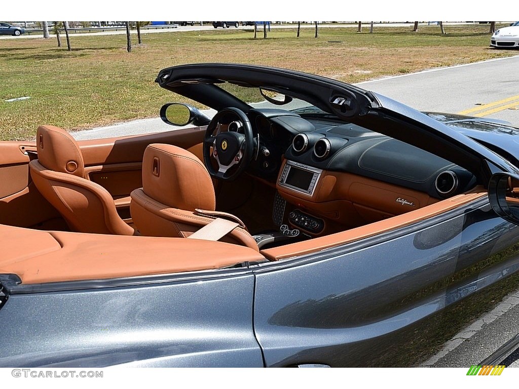 2012 California  - Grigio Silverstone (Dark Gray Metallic) / Cuoio (Beige) photo #28