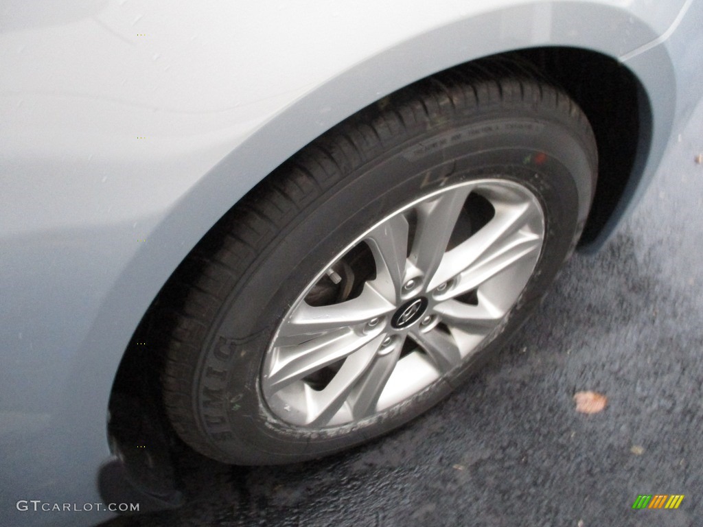 2011 Sonata GLS - Iridescent Silver Blue Metallic / Gray photo #6