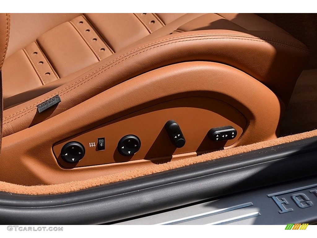 2012 California  - Grigio Silverstone (Dark Gray Metallic) / Cuoio (Beige) photo #46