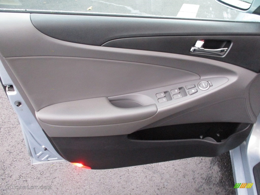 2011 Sonata GLS - Iridescent Silver Blue Metallic / Gray photo #10