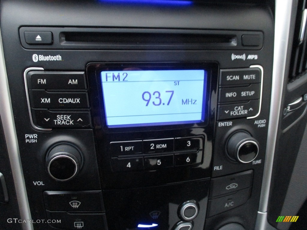 2011 Sonata GLS - Iridescent Silver Blue Metallic / Gray photo #15