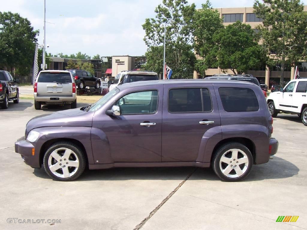 2007 HHR LT - Majestic Amethyst Metallic / Gray photo #2