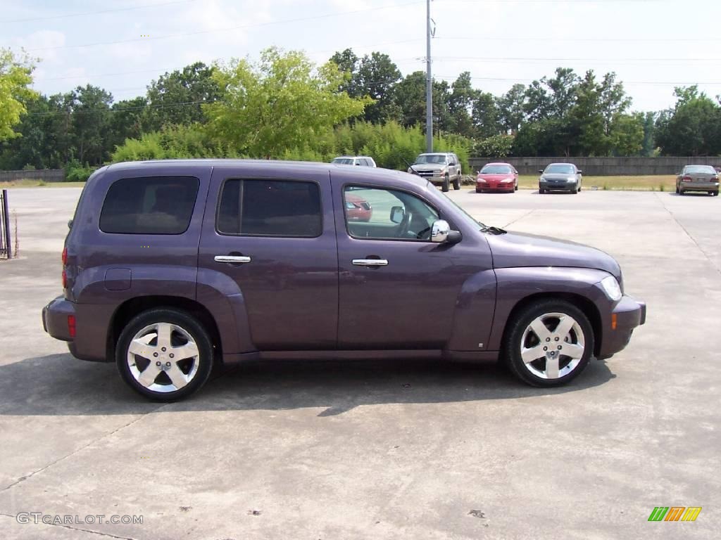 2007 HHR LT - Majestic Amethyst Metallic / Gray photo #5
