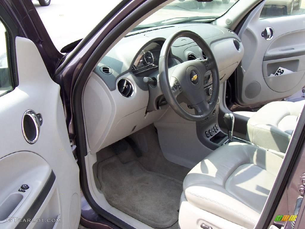 2007 HHR LT - Majestic Amethyst Metallic / Gray photo #7