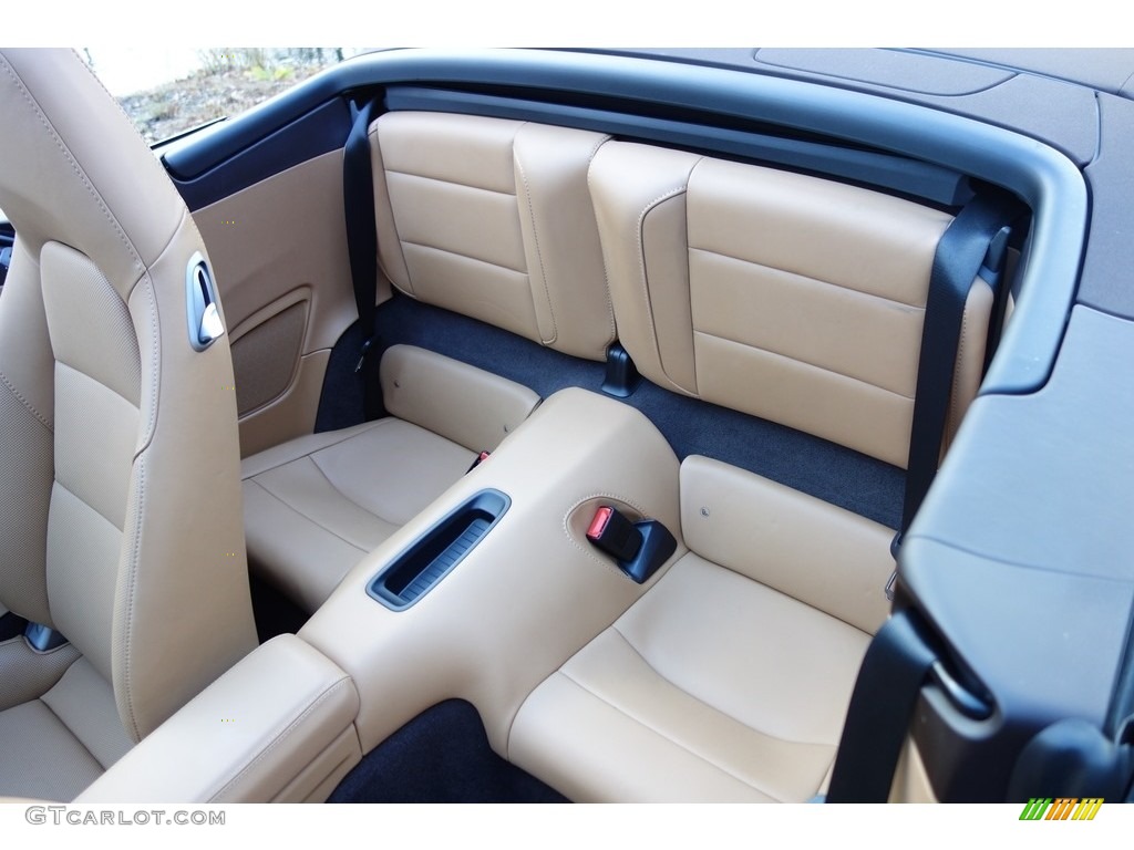 2017 Porsche 911 Carrera Cabriolet Rear Seat Photo #130421153