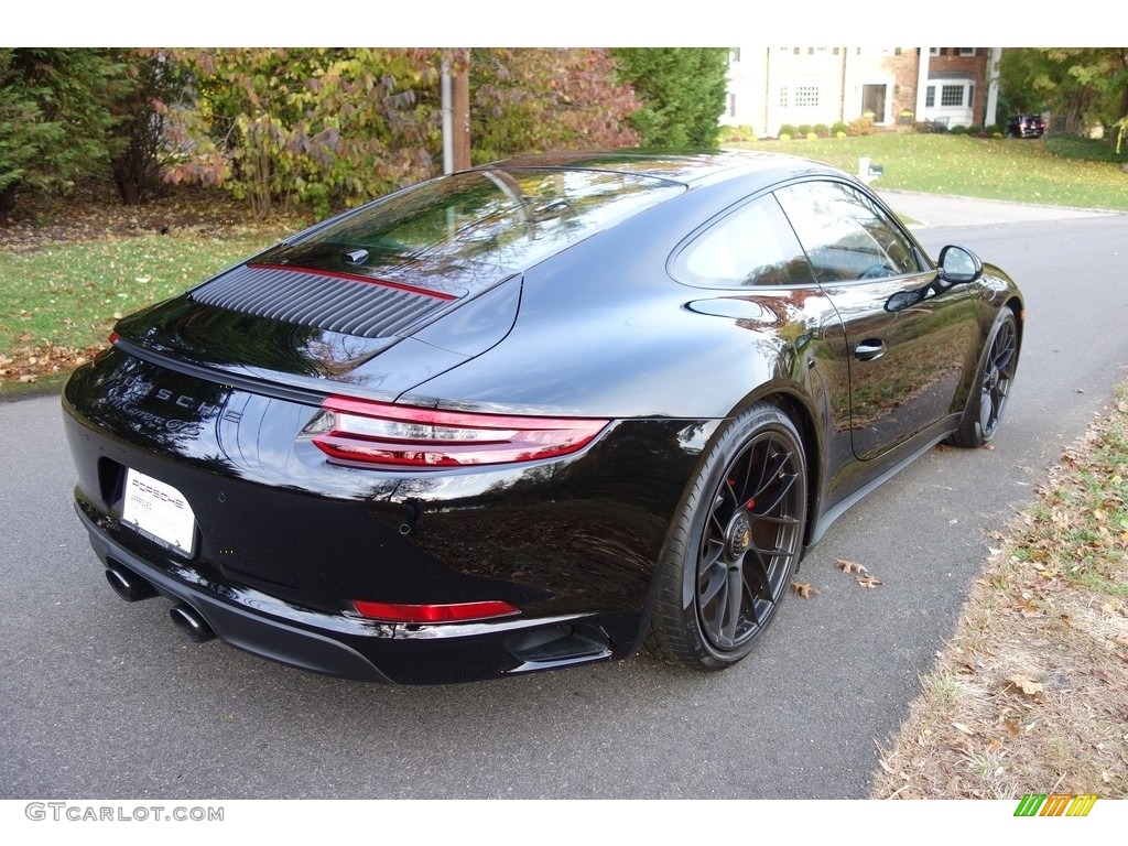 2018 911 GTS Coupe - Black / Black w/Alcantara photo #6