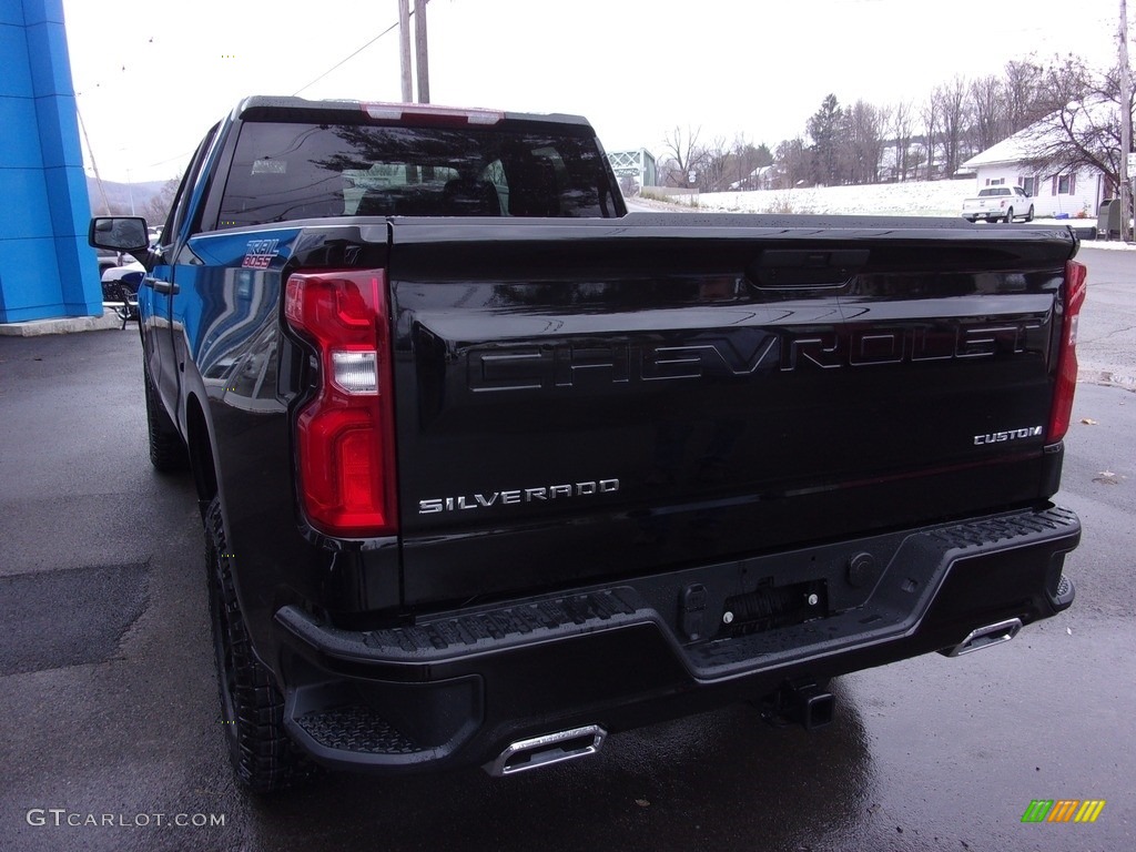 2019 Silverado 1500 Custom Z71 Trail Boss Double Cab 4WD - Black / Jet Black photo #10