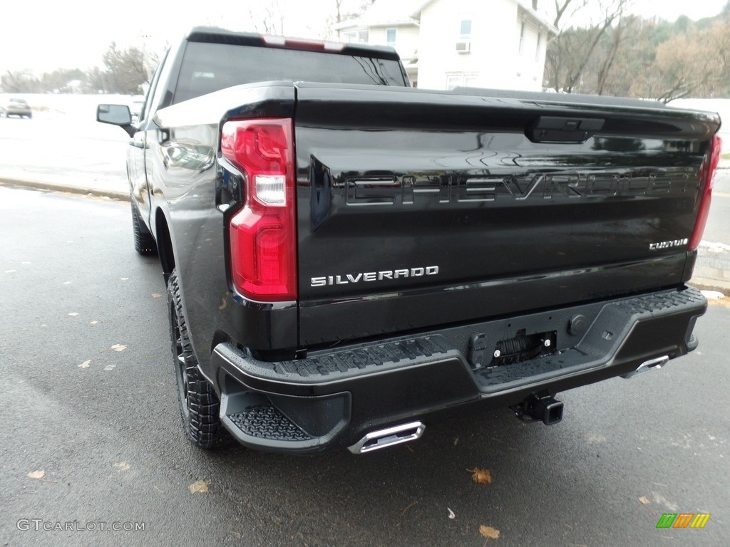 2019 Silverado 1500 Custom Z71 Trail Boss Double Cab 4WD - Black / Jet Black photo #16