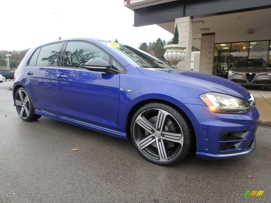 2015 Golf R 4Motion - Lapiz Blue Metallic / Black photo #9